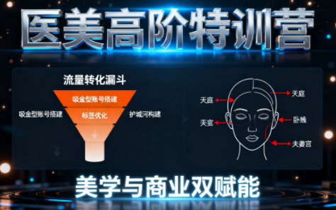 0-1000万医美高阶特训营课程-摇钱树